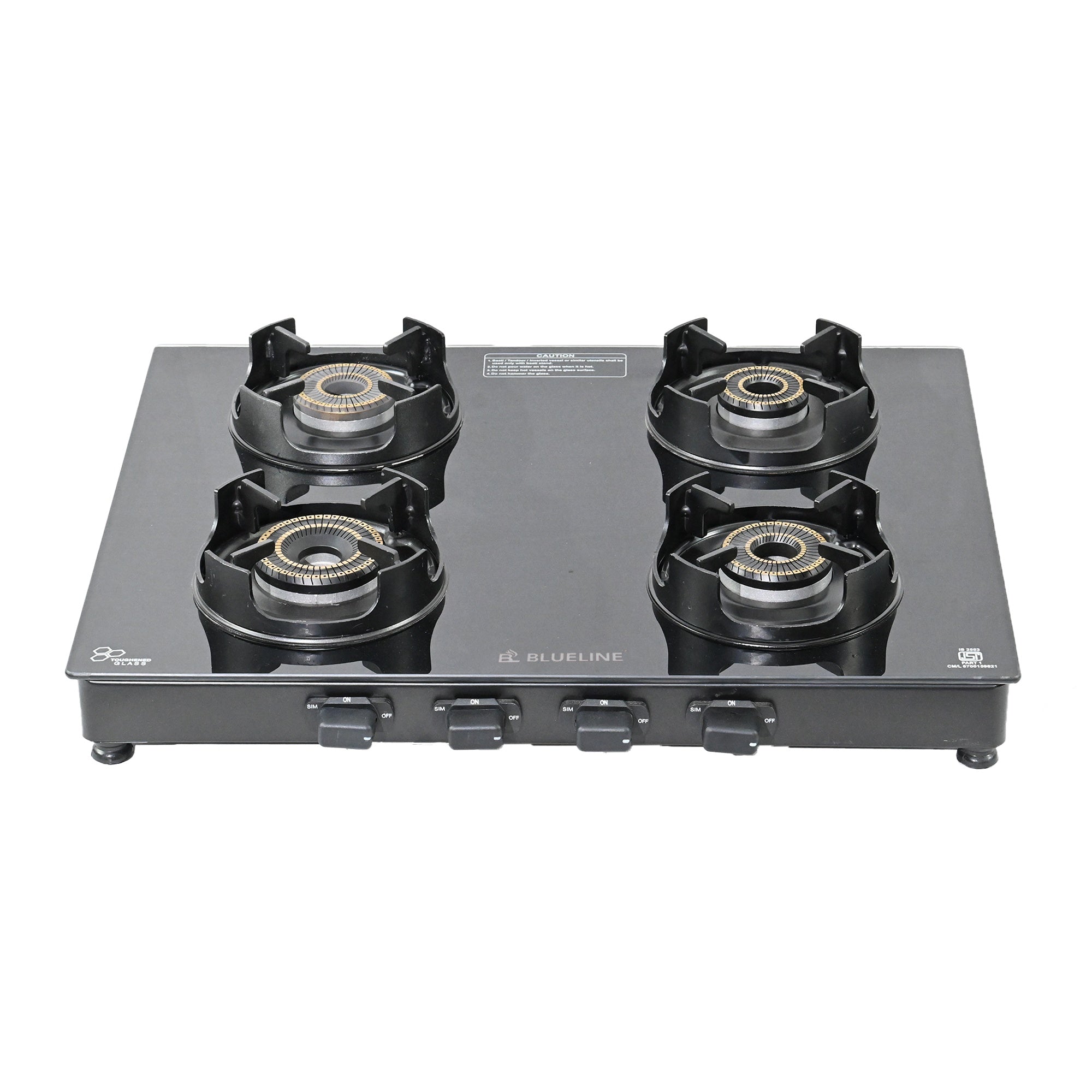 4 Burners