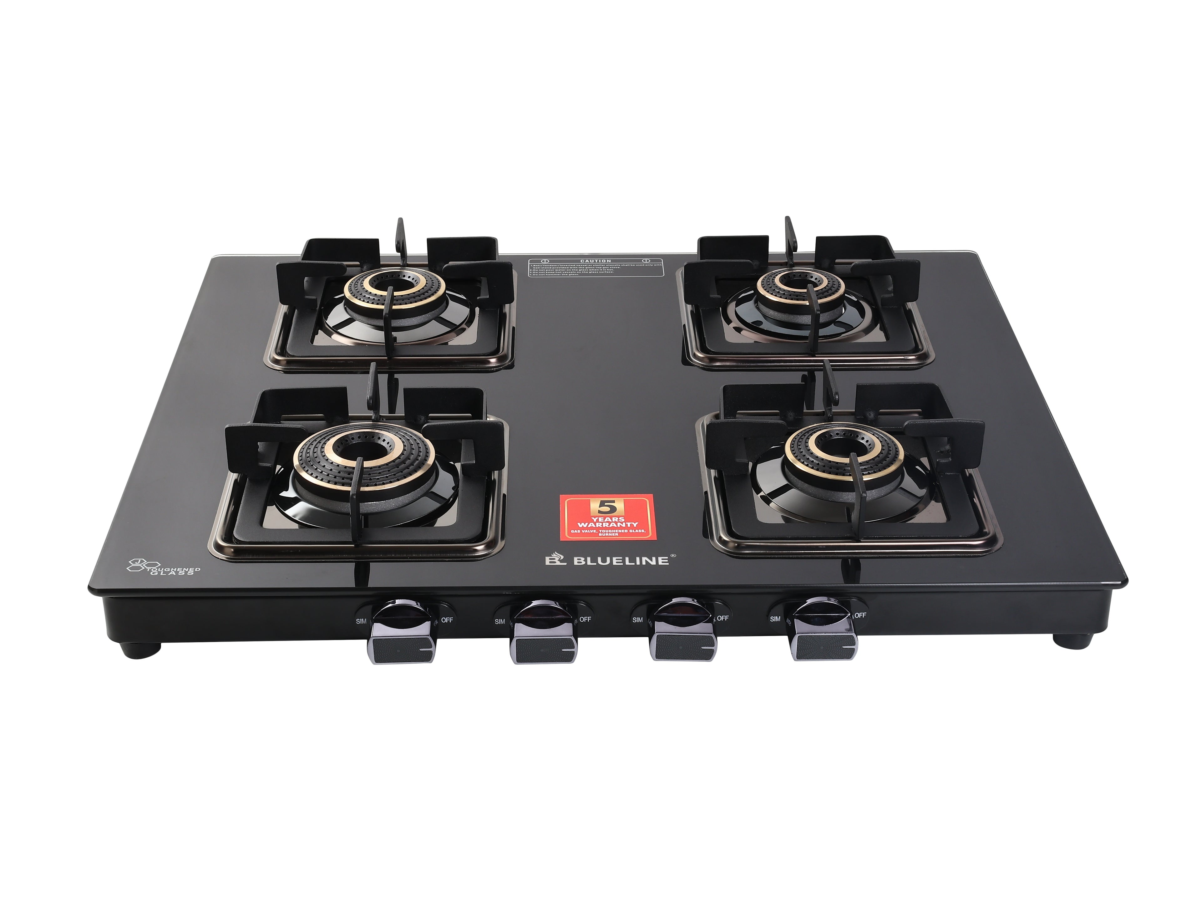 4 Burners