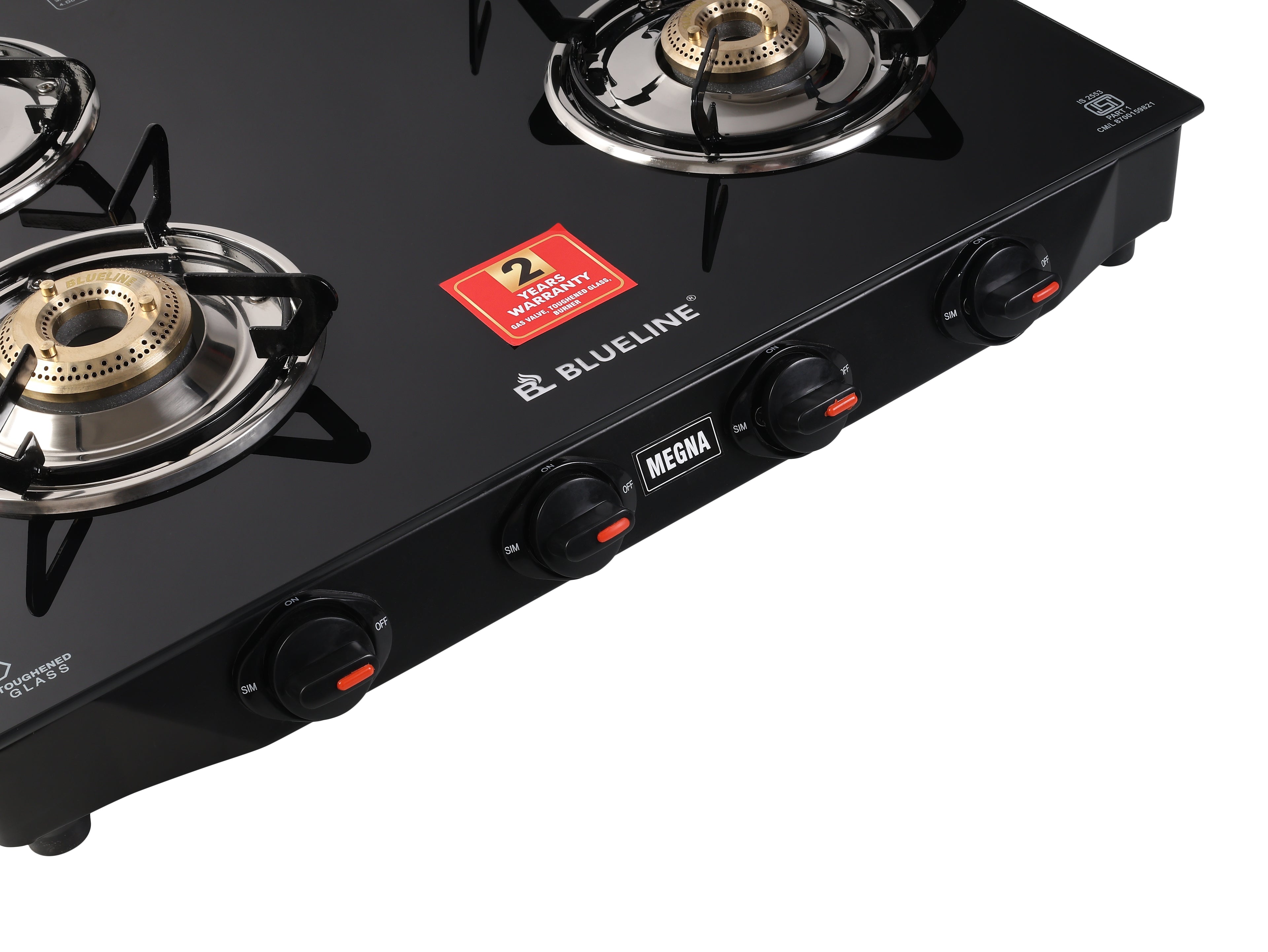 4 Burners