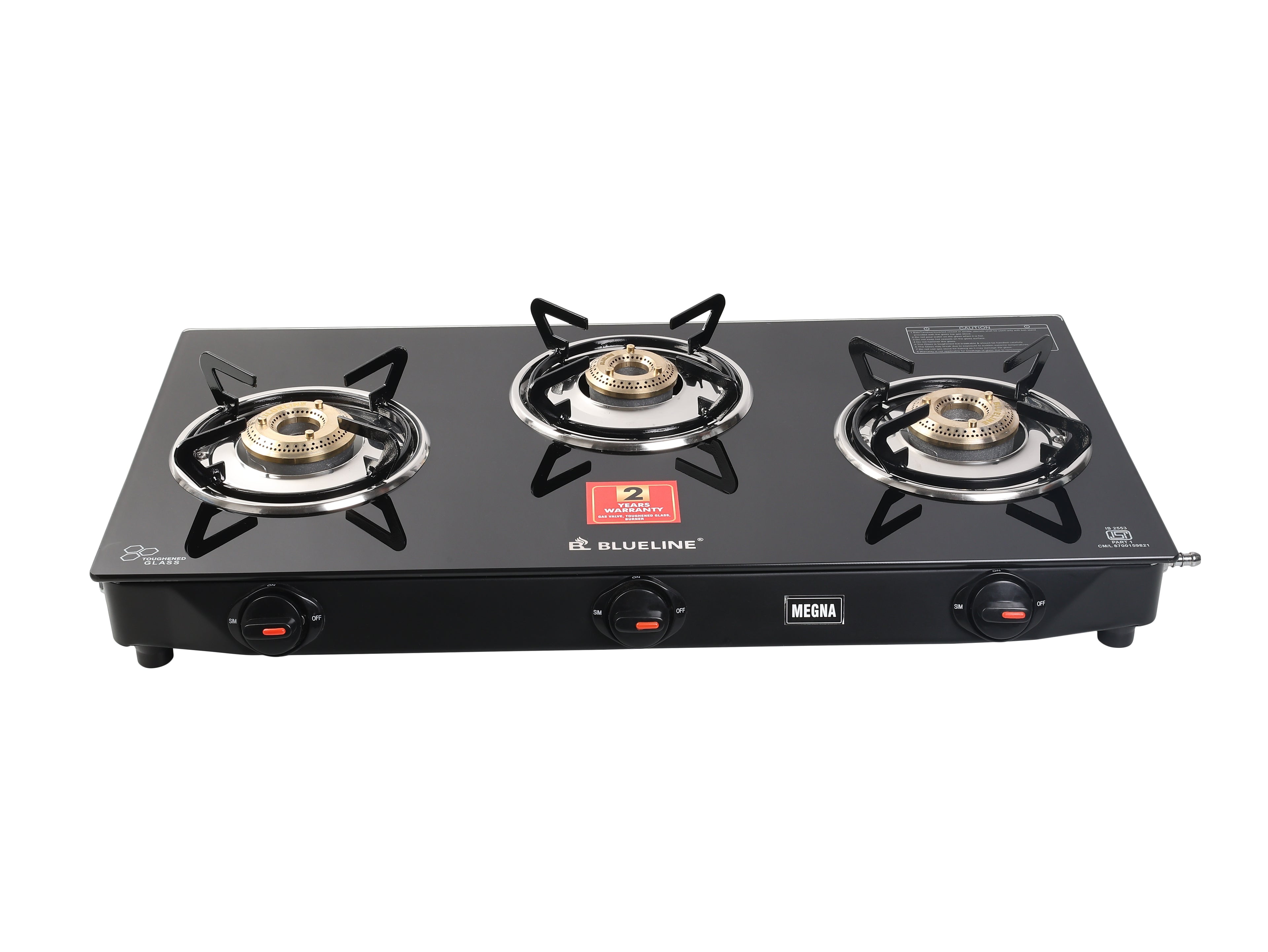 3 Burners