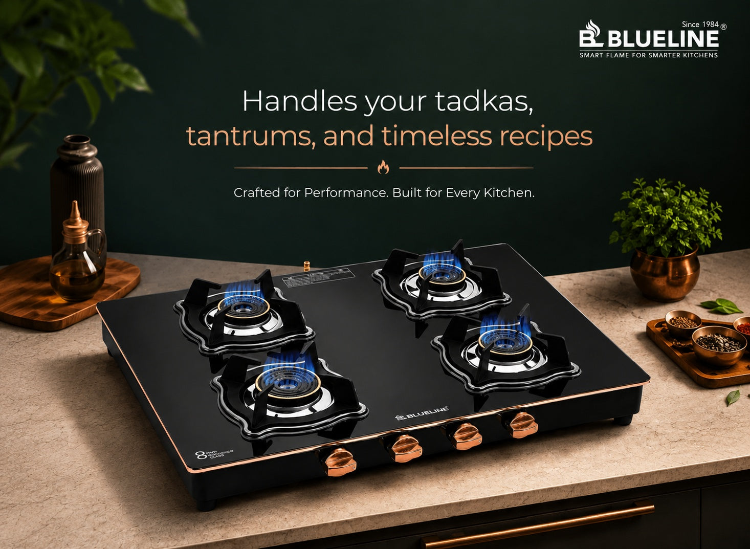 4 Burners