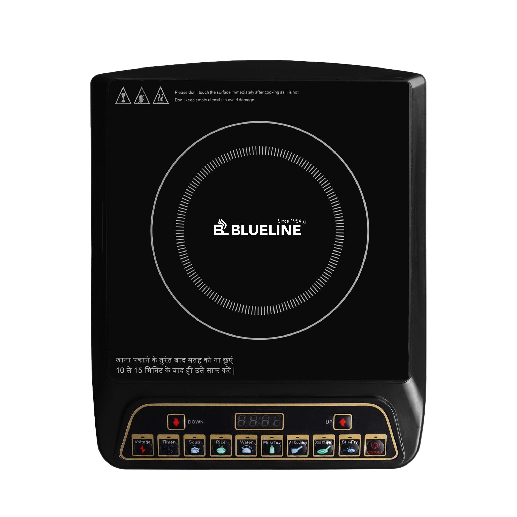 Sun-Push Button Induction Cooktop(Black)