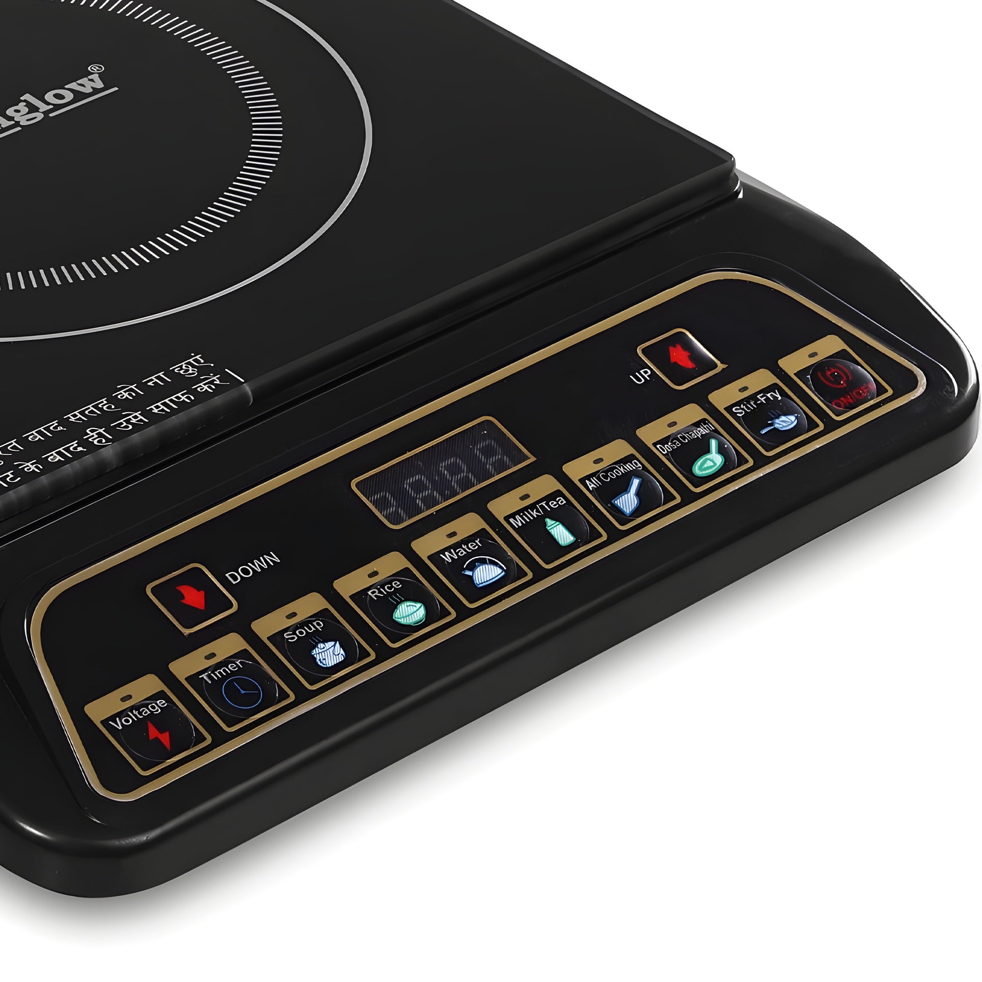 Sun-Push Button Induction Cooktop(Black)